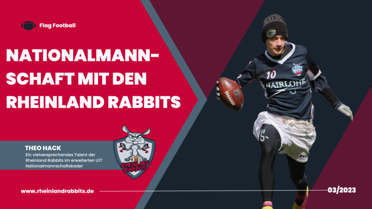 Auf dem Weg zur Nationalmannschaft mit den Rheinland Rabbits
